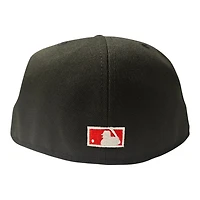 San Diego Padres Black "P" Logo 40th Anniversary Patch New Era 59FIFTY Fitted Hat
