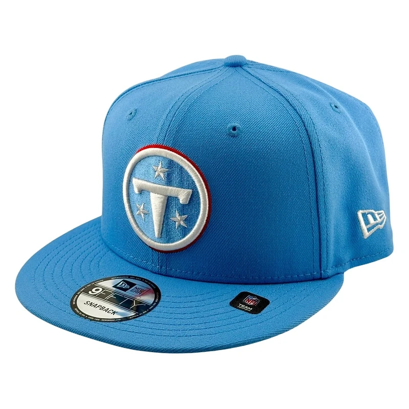 Tennessee Titans Light Blue Trucker Circle Logo New Era 9FIFTY Snapback Hat