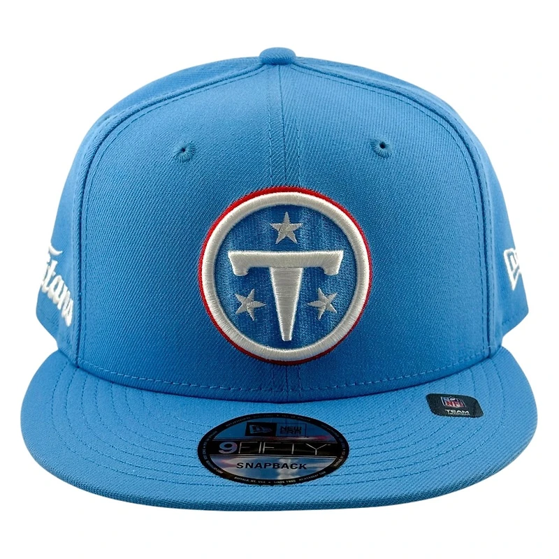 Tennessee Titans Light Blue Trucker Circle Logo New Era 9FIFTY Snapback Hat