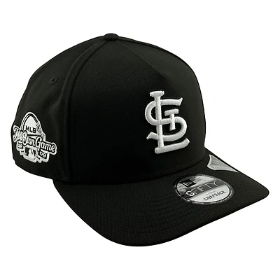 St. Louis Cardinals Black 2009 All Star Game Patch New Era 9FIFTY A-Frame Snapback Hat