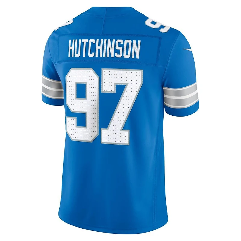 Detroit Lions Aidan Hutchinson Nike Vapor F.U.S.E Stitched Limited Home Jersey