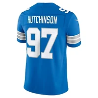 Detroit Lions Aidan Hutchinson Nike Vapor F.U.S.E Stitched Limited Home Jersey