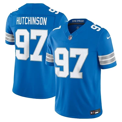 Detroit Lions Aidan Hutchinson Nike Vapor F.U.S.E Stitched Limited Home Jersey