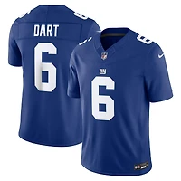 New York Giants Jaxson Dart Nike Vapor F.U.S.E Stitched Limited Home Jersey
