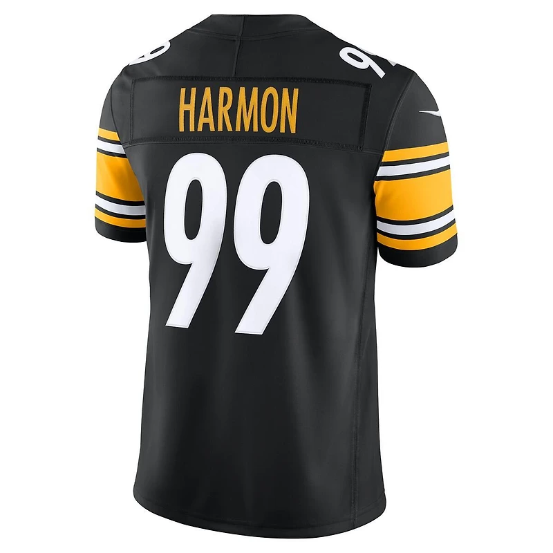 Pittsburgh Steelers Derrick Harmon Nike Vapor F.U.S.E Stitched Limited Home Jersey