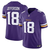 Minnesota Vikings Justin Jefferson Purple Nike Vapor F.U.S.E Stitched Limited Jersey