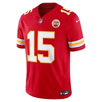 Kansas City Chiefs Patrick Mahomes Red Nike Vapor F.U.S.E Stitched Limited Jersey