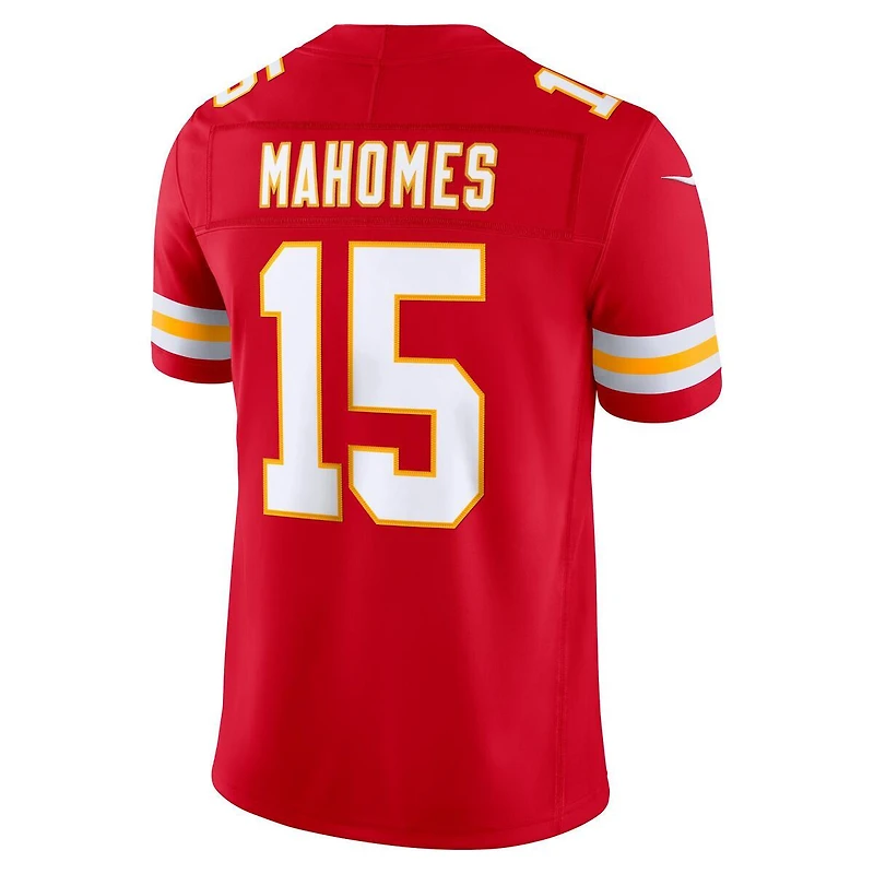 Kansas City Chiefs Patrick Mahomes Red Nike Vapor F.U.S.E Stitched Limited Jersey