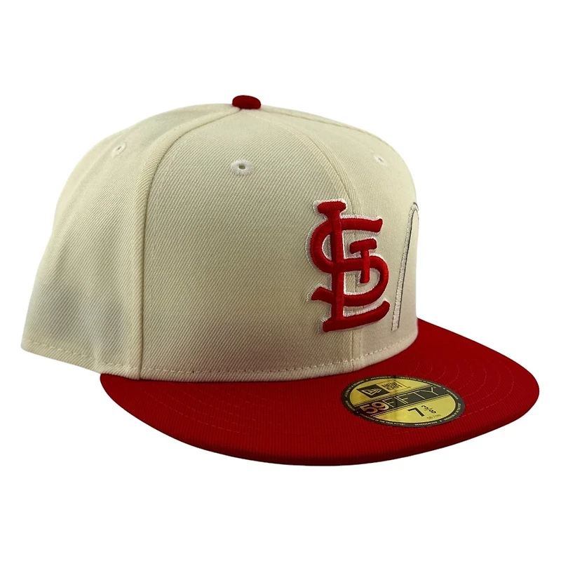 St. Louis Cardinals Cream Arch New Era 59FIFTY Fitted Hat