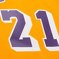 Los Angeles Lakers Michael Cooper Gold 1984-85 Mitchell & Ness Hardwood Classics Swingman Jersey