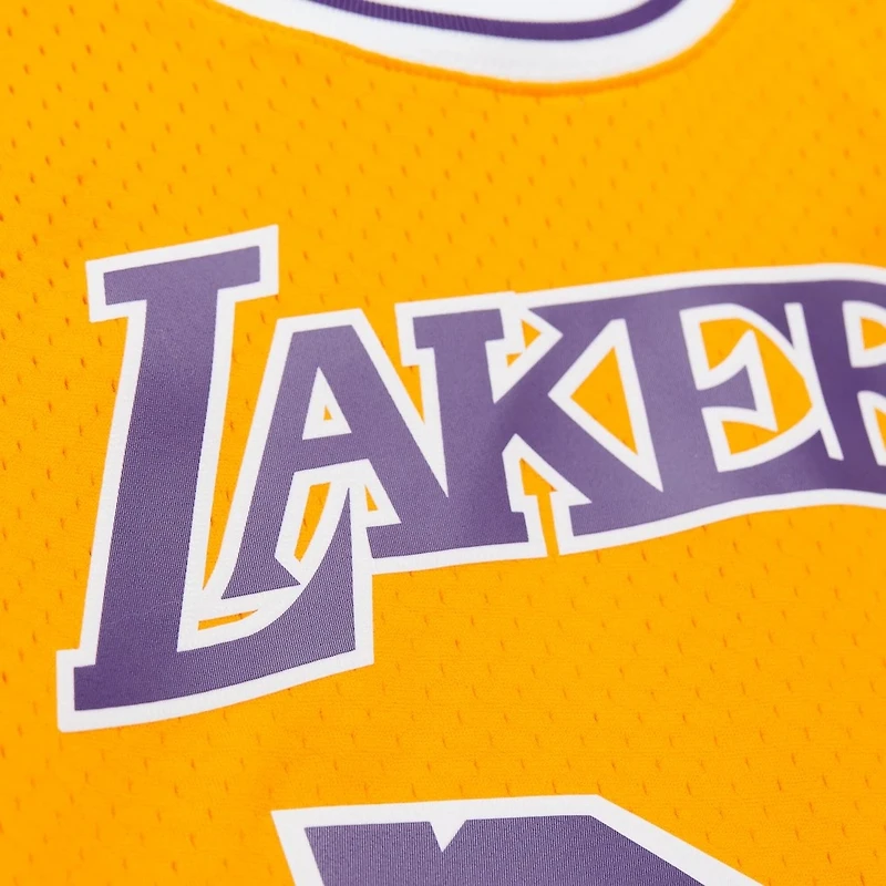 Los Angeles Lakers Michael Cooper Gold 1984-85 Mitchell & Ness Hardwood Classics Swingman Jersey