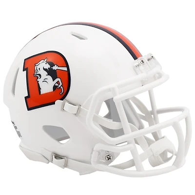 Denver Broncos White Alternate 2023 Riddell Speed Mini Helmet