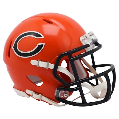 Chicago Bears Orange Alternate 2026 Riddell Speed Mini Helmet