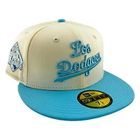 Los Angeles Dodgers Off White Doscientos Blue Sunny Skies Collection New Era 59FIFTY Fitted Hat