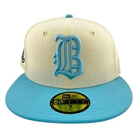 Brooklyn Dodgers Off White Doscientos Blue Sunny Skies Collection New Era 59FIFTY Fitted Hat