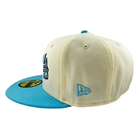 Atlanta Braves Off White Doscientos Blue Sunny Skies Collection New Era 59FIFTY Fitted Hat