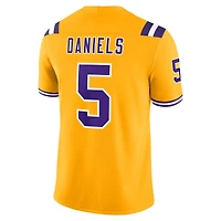 LSU Tigers Jayden Daniels Gold Alternate Nike Game Jersey