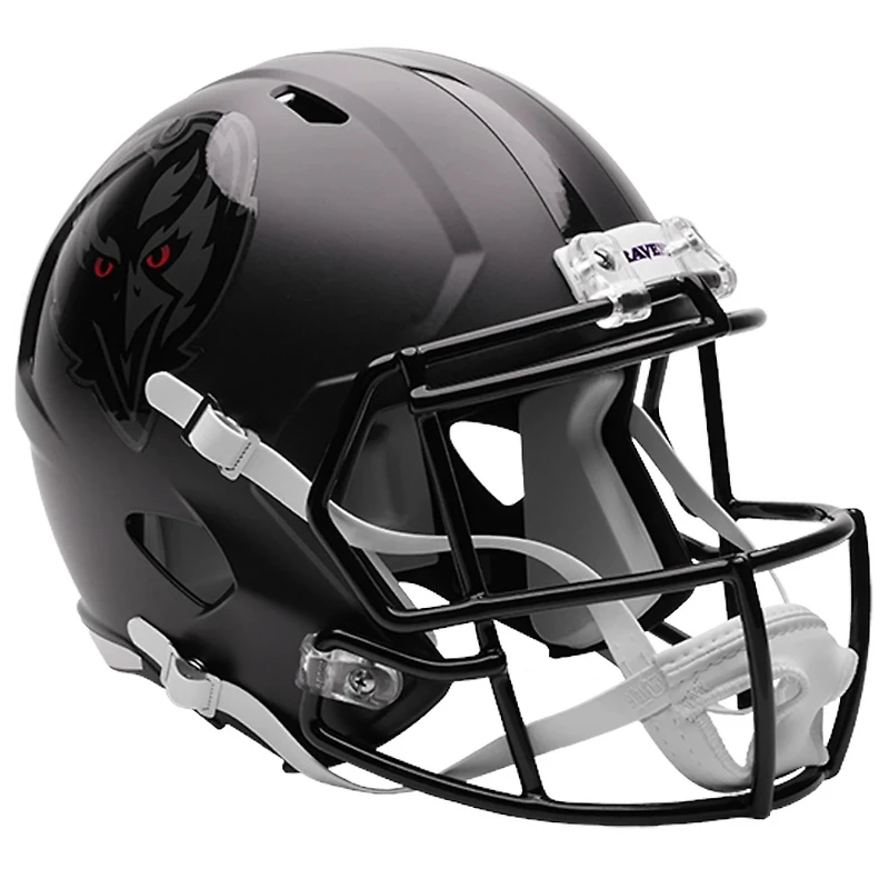 Baltimore Ravens Darkness Helmet On Field Alternate Riddell Full Size Speed Replica