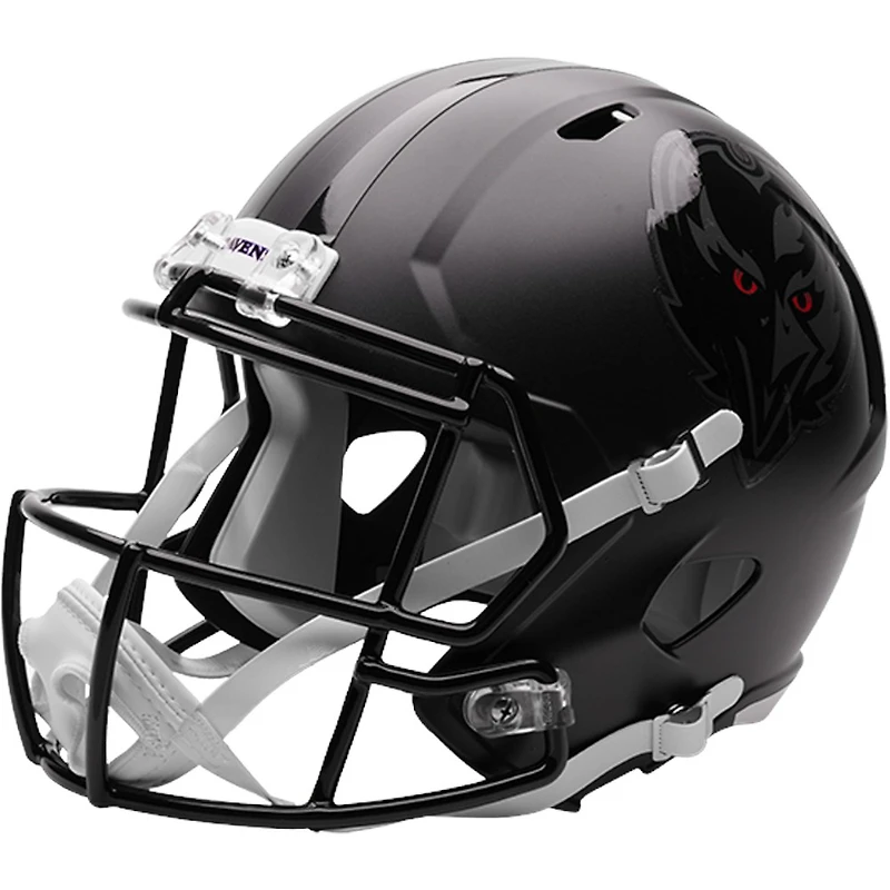Baltimore Ravens Darkness Helmet On Field Alternate Riddell Full Size Speed Replica