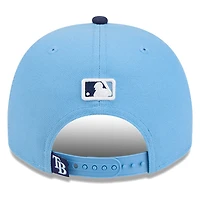 Tampa Bay Rays Light Blue Cartoon New Era 9FIFTY A-Frame Snapback Hat