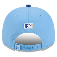 Kansas City Royals Light Blue Cartoon New Era 9FIFTY A-Frame Snapback Hat