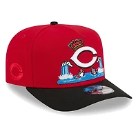 Cincinnati Reds Red Cartoon New Era 9FIFTY A-Frame Snapback Hat