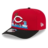 Cincinnati Reds Red Cartoon New Era 9FIFTY A-Frame Snapback Hat