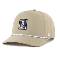 Seattle Mariners Khaki Cozumel '47 Hitch Snapback Hat