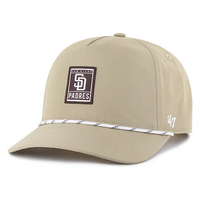 San Diego Padres Khaki Cozumel '47 Hitch Snapback Hat