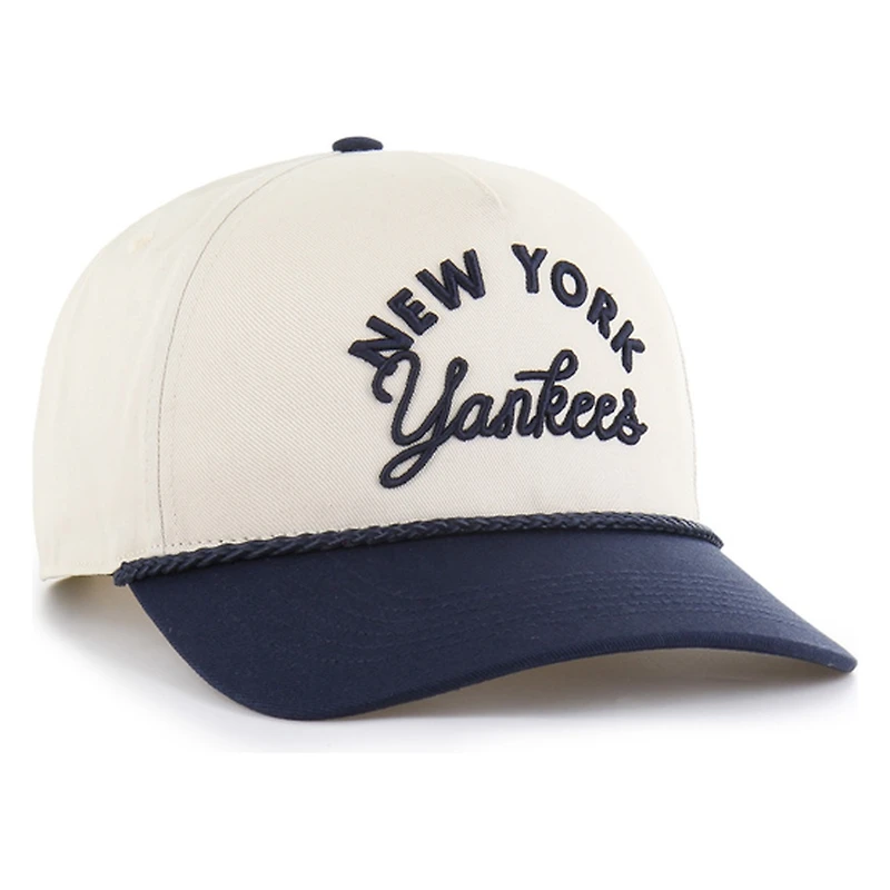 New York Yankees Natural Rope Script '47 Hitch RF Snapback Hat