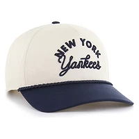 New York Yankees Natural Rope Script '47 Hitch RF Snapback Hat