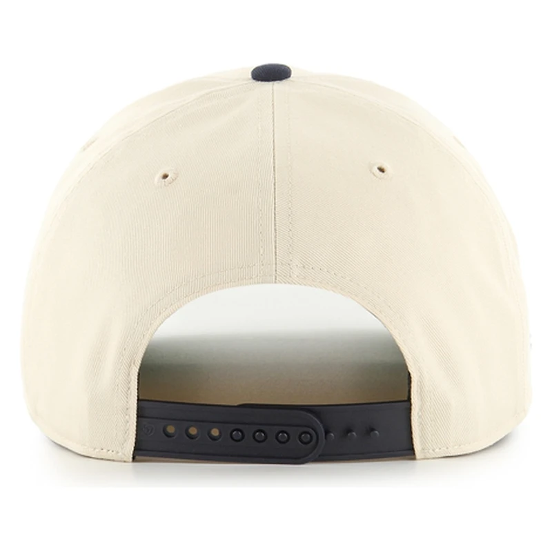 New York Yankees Natural Crosstown Script TT '47 Hitch Snapback Hat