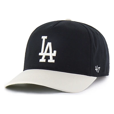 Los Angeles Dodgers Black Two Tone '47 Hitch Snapback Hat