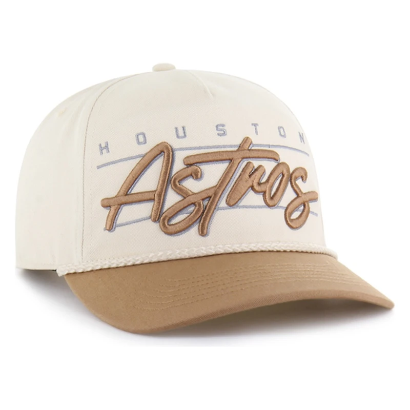Houston Astros Natural Condor Twill TT '47 Hitch Snapback Hat