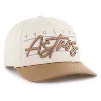 Houston Astros Natural Condor Twill TT '47 Hitch Snapback Hat