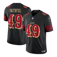 San Francisco 49ers The Faithful Black Rivalries Collection Nike Stitched Limited Jersey