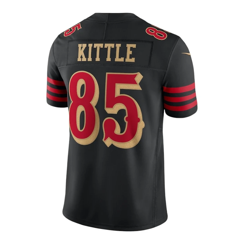 San Francisco 49ers George Kittle Black Rivalries Collection Nike Stitched Limited Jersey