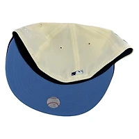 Los Angeles Dodgers Chrome and Ocean Blue City Connect 2Tone LA Side Patch New Era 59FIFTY Fitted Hat
