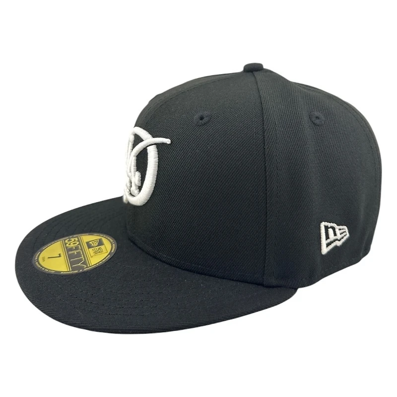 Los Angeles Dodgers Black City Connect Back to Champs Patch Icy UV New Era 59FIFTY Fitted Hat