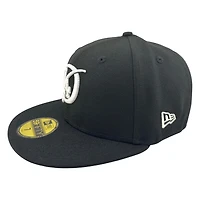 Los Angeles Dodgers Black City Connect Back to Champs Patch Icy UV New Era 59FIFTY Fitted Hat
