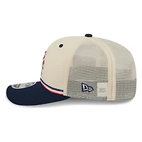 New York Mets 2026 Fourth of July USA 250 Patch New Era 9SEVENTY Trucker Adjustable Snapback Hat