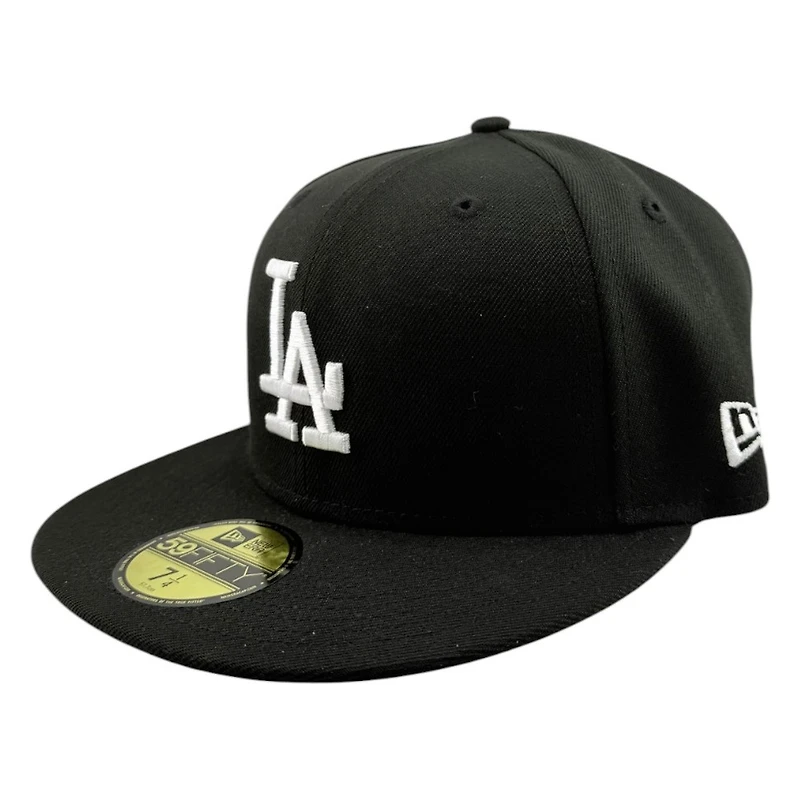 Los Angeles Dodgers Black 2025 WS Champions Patch Pink UV New Era 59FIFTY Fitted Hat