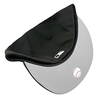 Los Angeles Dodgers Black and Dark Green Two Tone Grey UV New Era 59FIFTY Fitted Hat