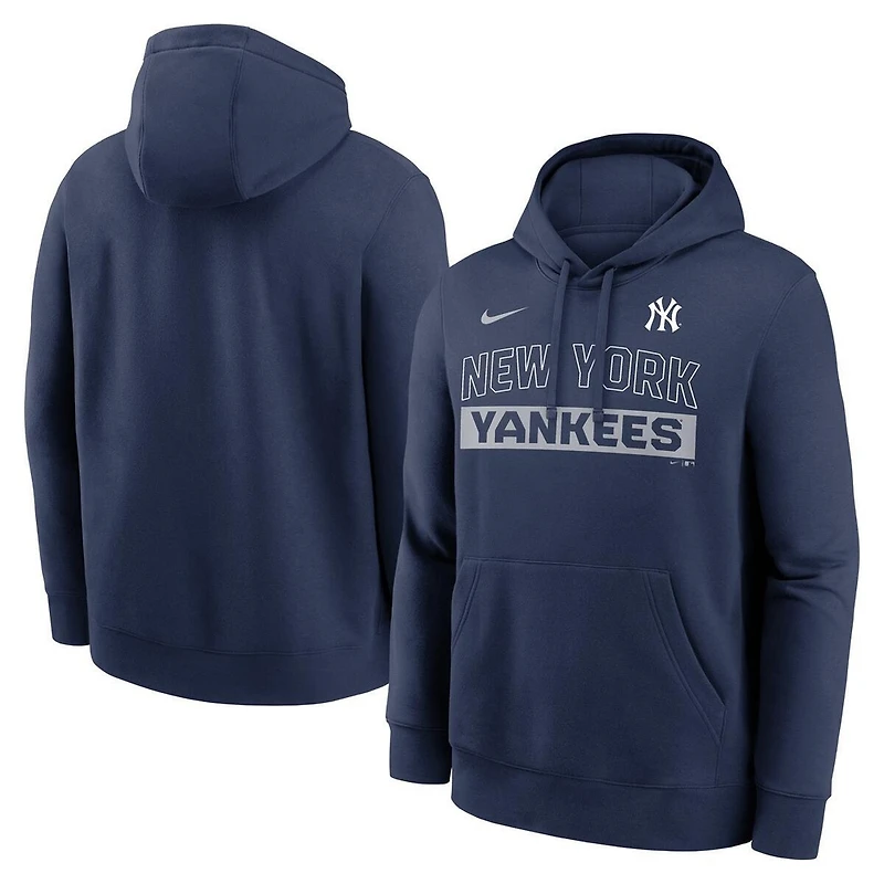 New York Yankees Navy Primetime Club Nike Hoodie