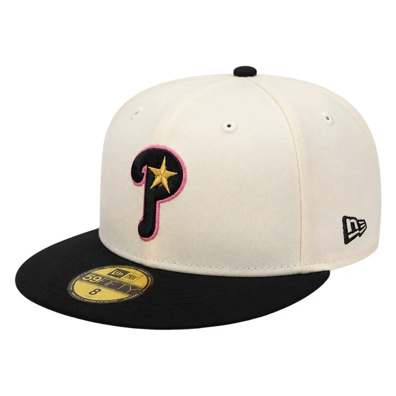 Philadelphia Phillies Chrome and Black Two Tone 1996 ASG Patch UV New Era 59FIFTY Fitted Hat