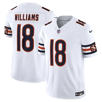 Chicago Bears Caleb Williams White Nike Vapor F.U.S.E Stitched Limited Jersey