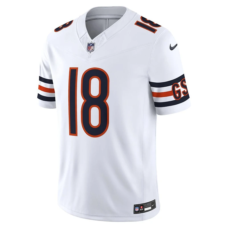 Chicago Bears Caleb Williams White Nike Vapor F.U.S.E Stitched Limited Jersey