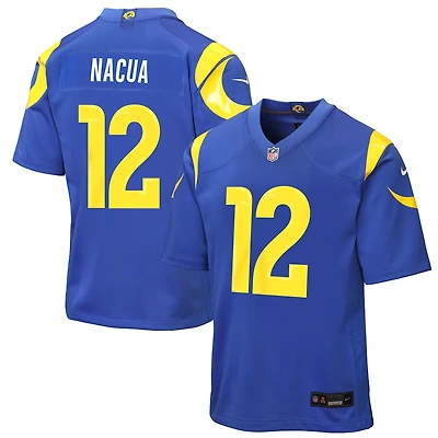 Preschool Los Angeles Rams Puka Nacua Nike Royal Game Jersey