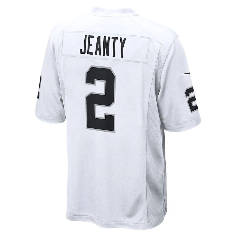 Las Vegas Raiders Ashton Jeanty White Away Nike Game Jersey