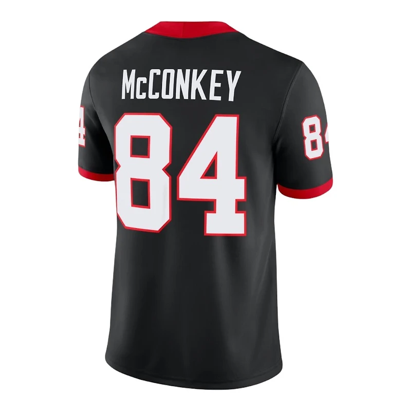 Georgia Bulldogs Ladd McConkey Black Nike Game NCAA Football Jersey